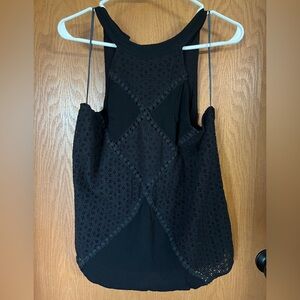 Black Halter Top